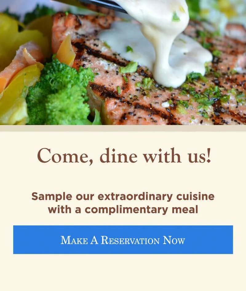 come, dine with us!